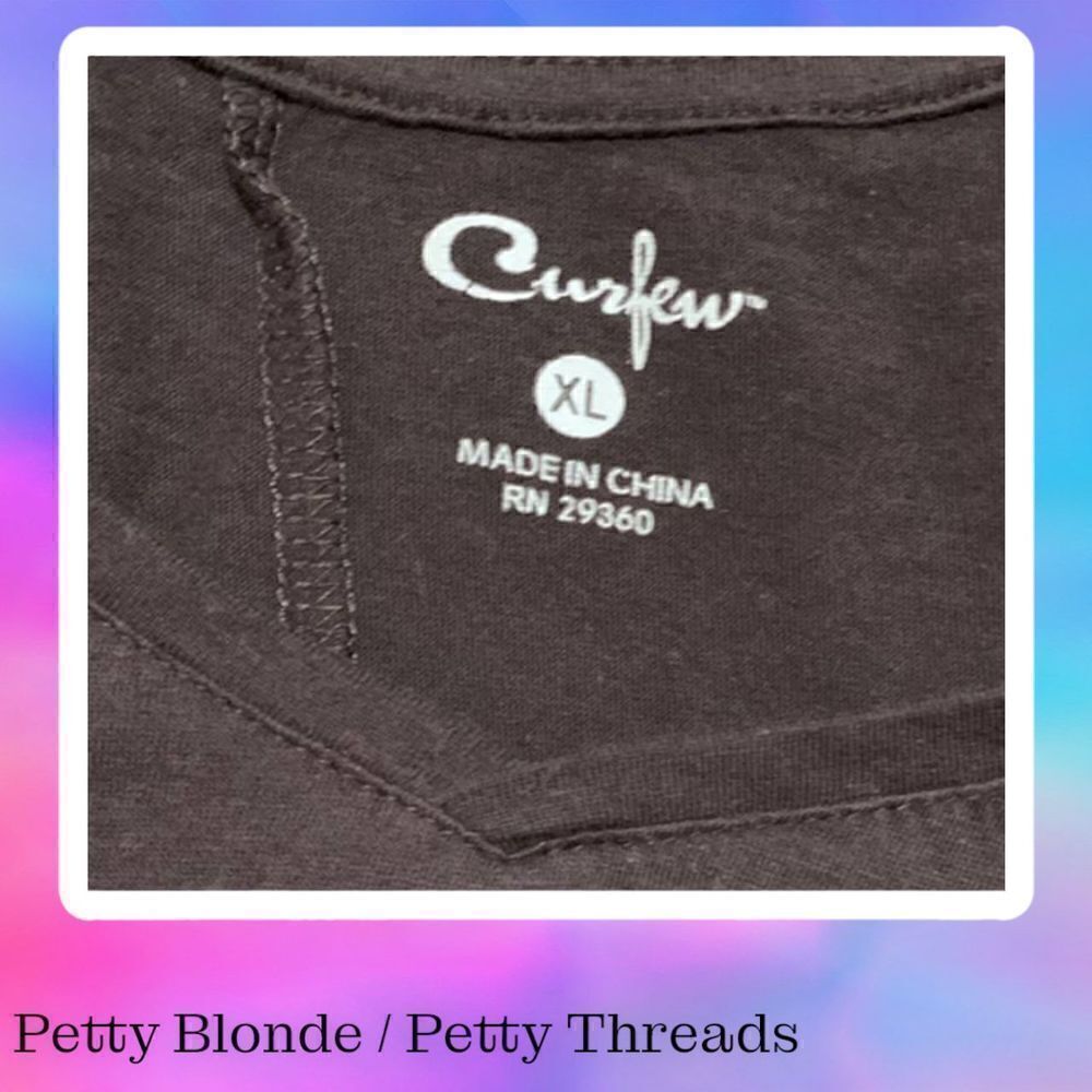 Curfew Womens XL long sleeve V-neck lightweight pullover top warm brown size XL‎ - Picture 3 of 6